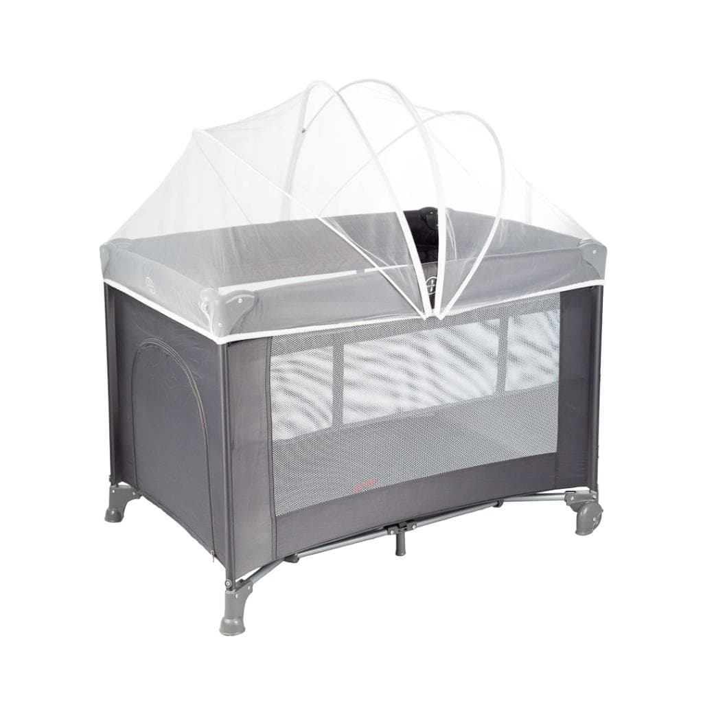 Berço Portátil Infantil Cercado 0-15kg Cinza Pocket Styllbaby